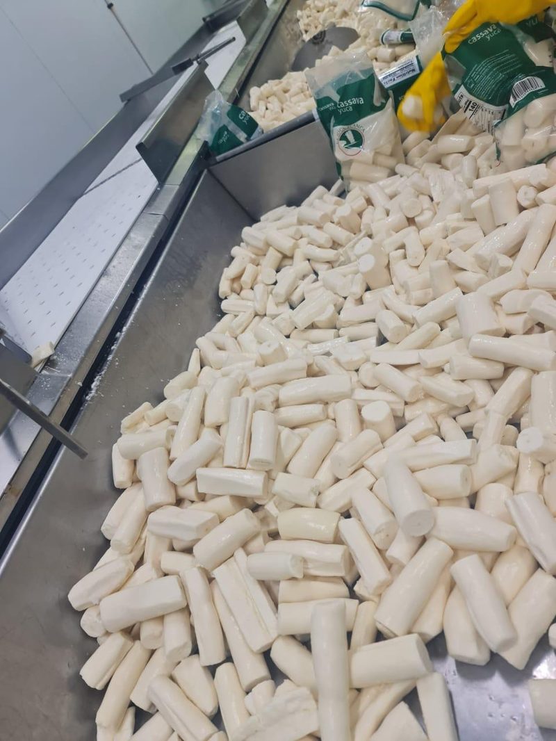 Yuca congelada