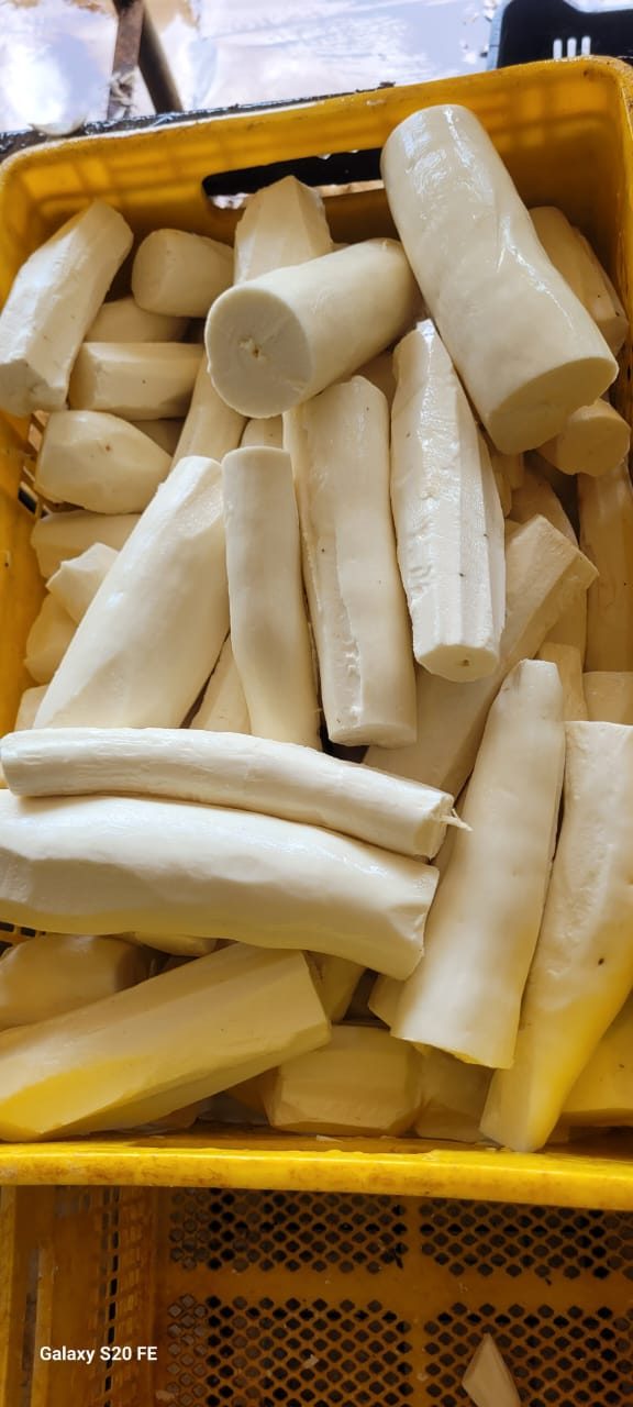 Yuca pelada